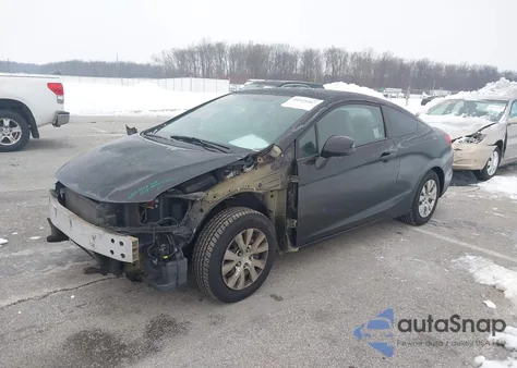 2012 Honda Civic Lx z USA, uszkodzony, nr VIN 2HGFG3B51CH561728